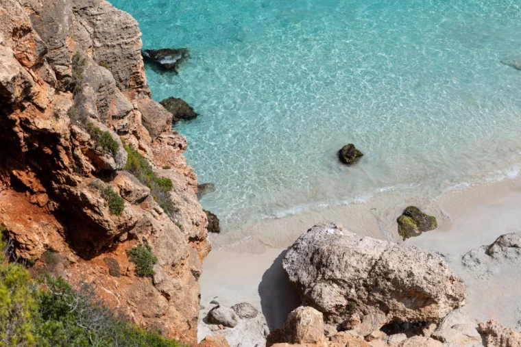 Caló des Moro Beach Ibiza Azure Waters