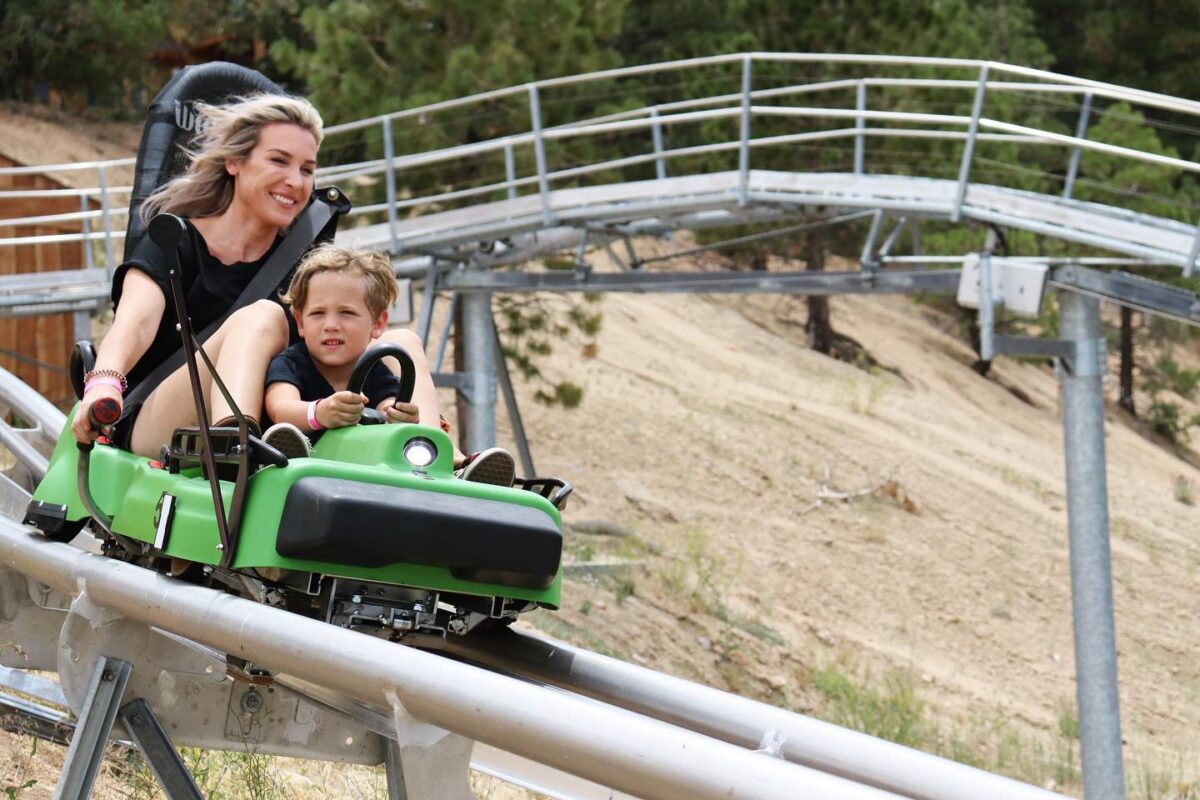 Ride at Alpine Slide at Magic Mountain