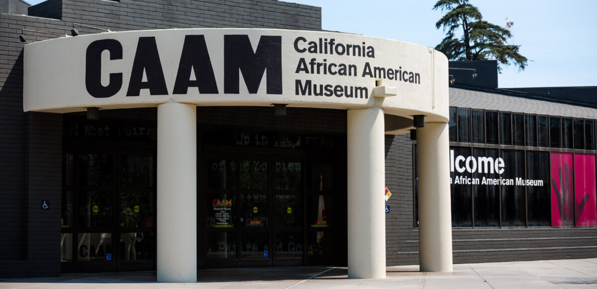 California African American Museum entrance