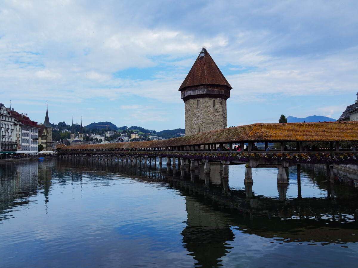 Chapel Bridge (Kapellbrücke) in Lucerne