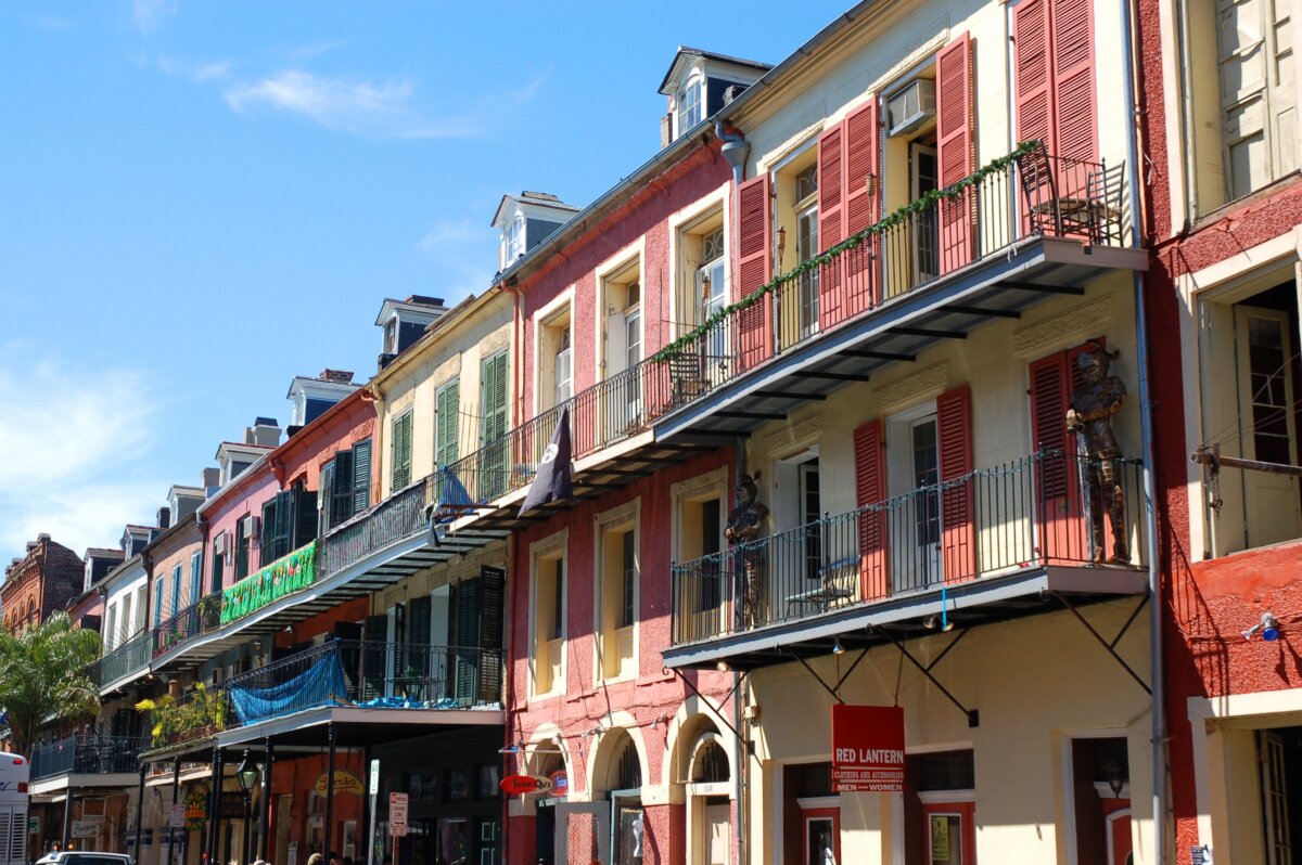 Decatur Street in New Orleans