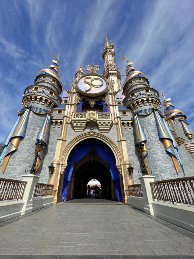 Cinderella's Castle at Magic Kingdom in Walt Disney World