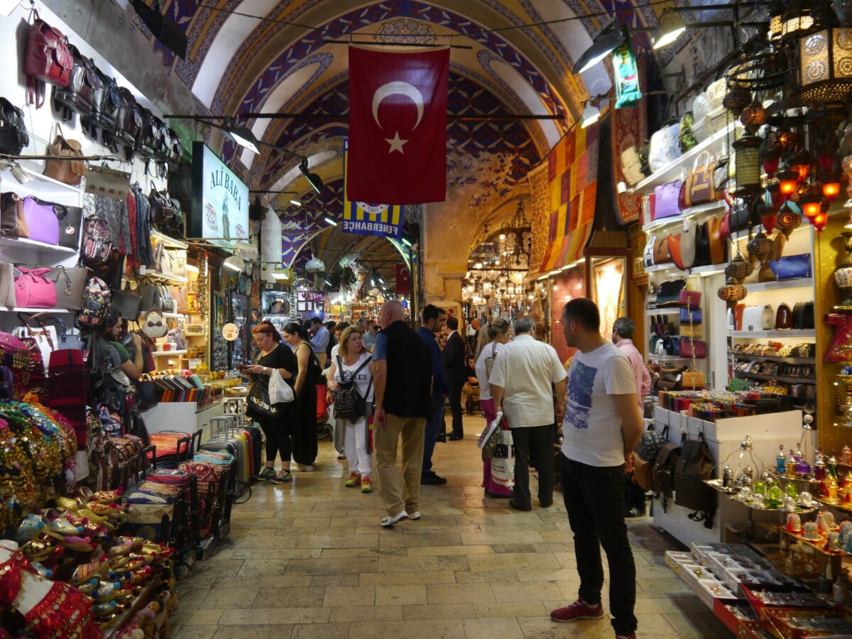 Grand Bazaar Market in  Istanbul