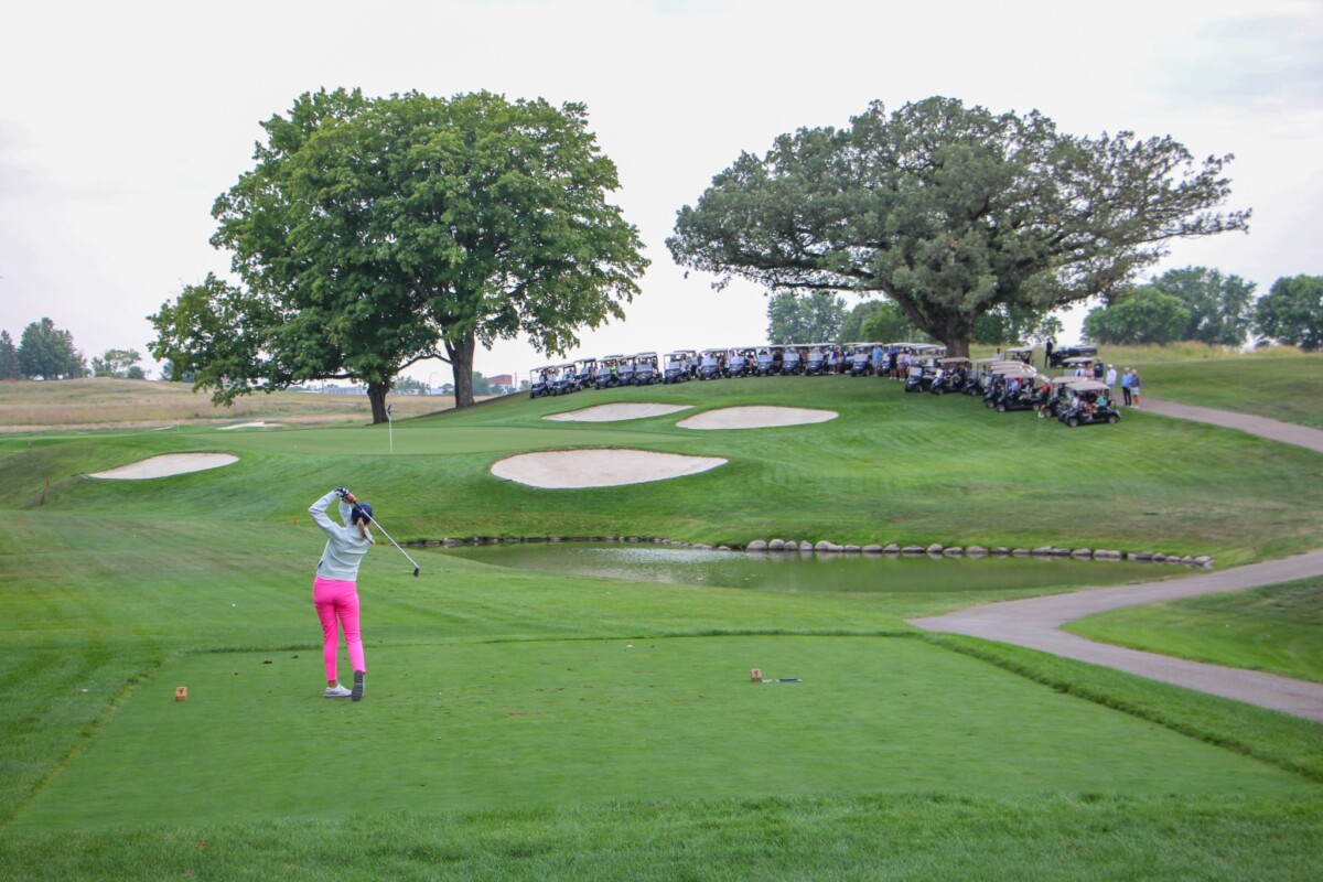 Golf Course in Hazeltine National Golf Club 