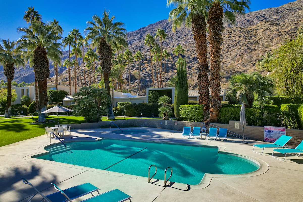 Pool amenity at Historic Tennis Club in Palm Springs