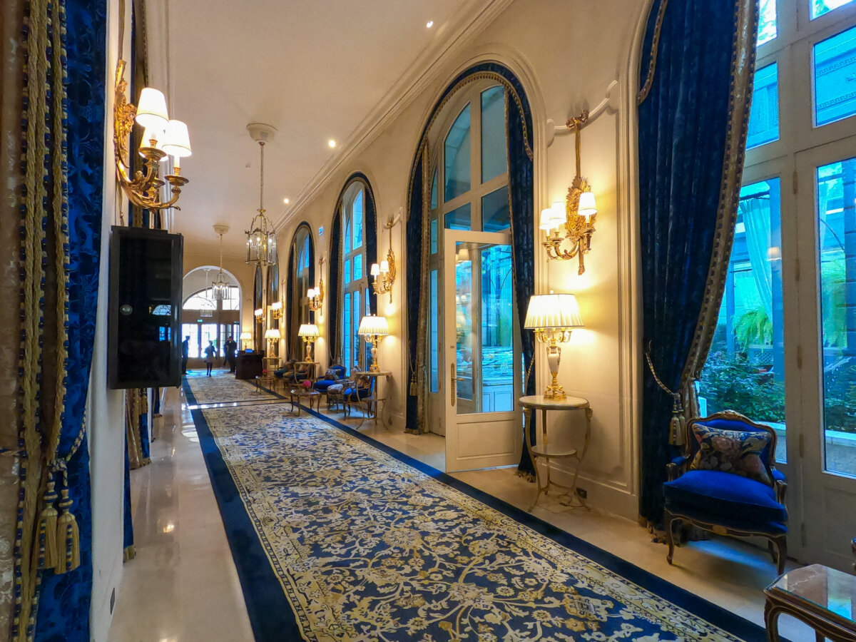 Ritz Paris Hallway in the Lobby