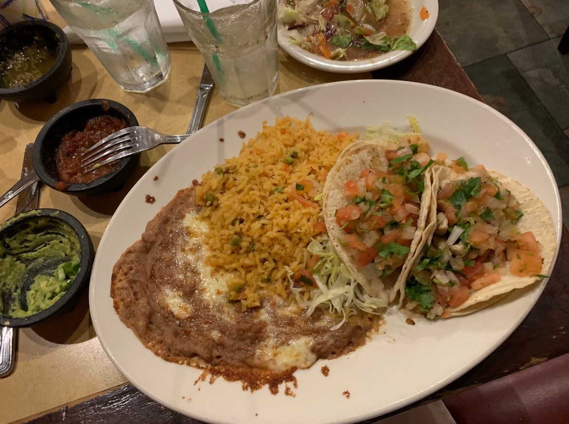 Mexican food at La Paz Calabasas