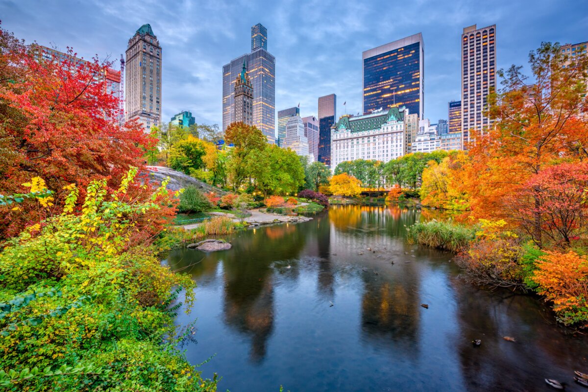 Central Park in autumn