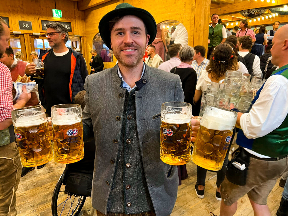 1 Liter Beers During Oktoberfest