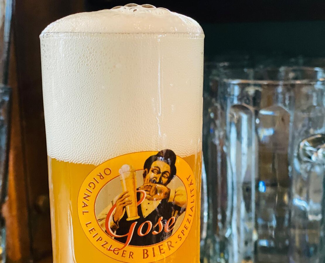 Bayerischer Bahnhof Original Leipziger Gose.