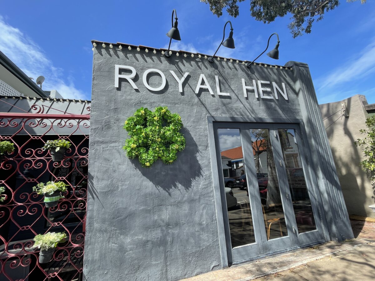 Royal Hen is one of the best restaurants on Balboa Island