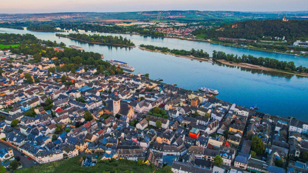 Rüdesheim am Rhein Aerial