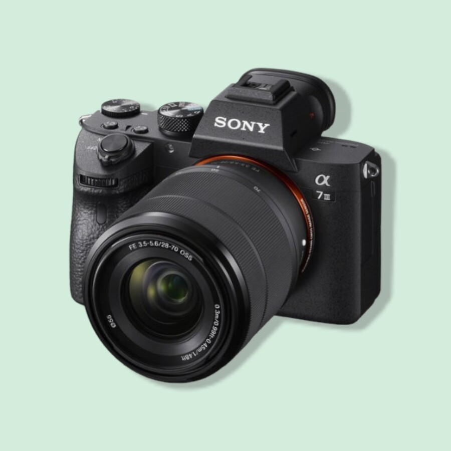 Sony Alpha a7 III Mirrorless Digital Camera  for travel blogging